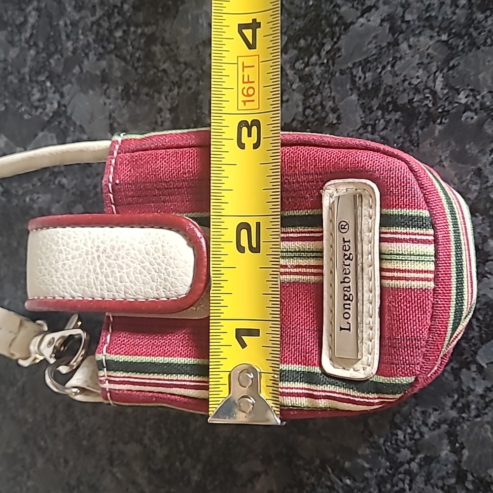 Longaberger Striped ID/Hand Sanitizer Holder - Picture 9 of 13